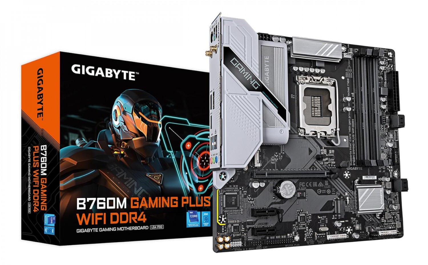 Mother Gigabyte (Lga1700) B760M G P Wifi Ddr4