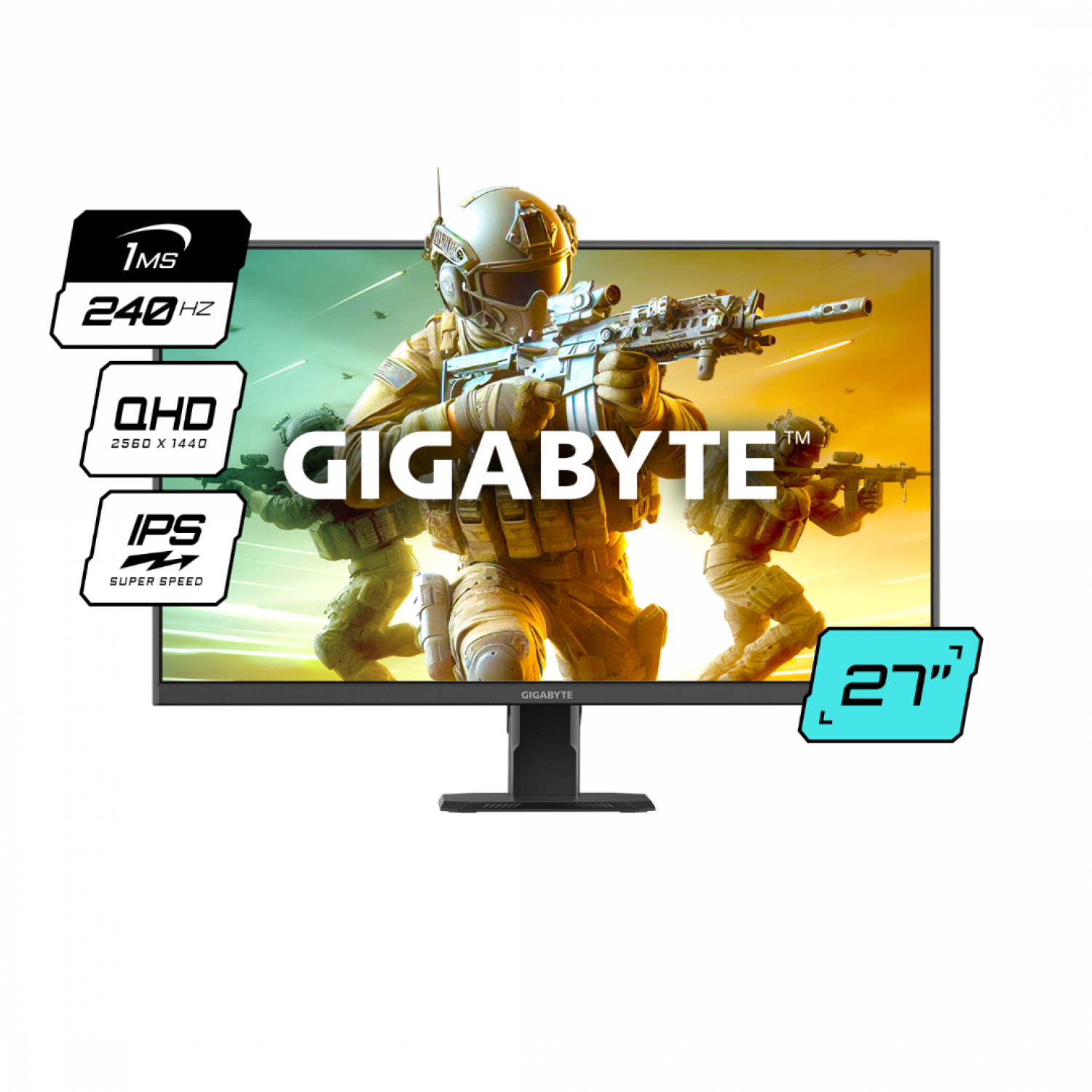 Monitor Gamer Gigabyte 27 Gs27Qx Sa - Imagen 5