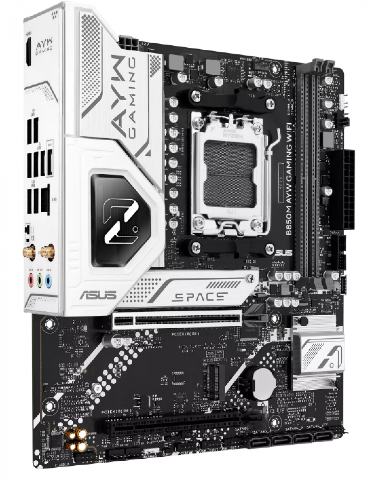 Mother Asus (Am5) B850M Ayw Gaming Wifi - Imagen 2