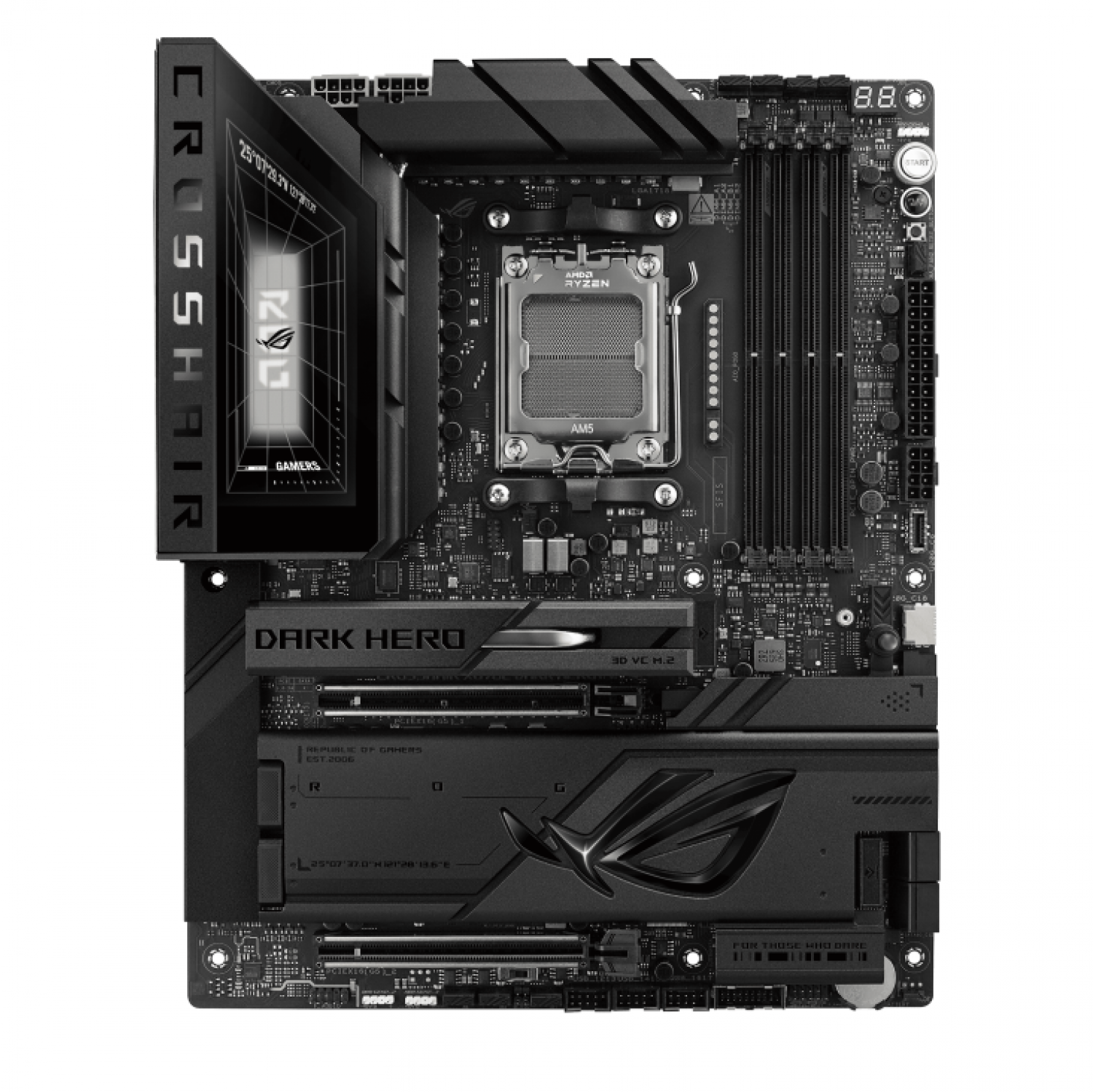 Mother Asus (Am5) Rog Crosshair X870E Dark Hero - Imagen 2