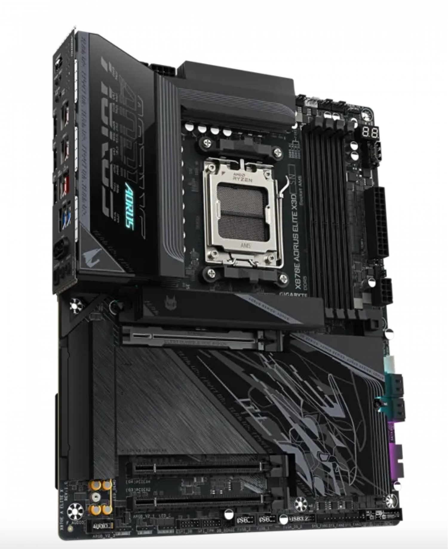 Mother Gigabyte Amd (Am5) X870E A Elite X - Imagen 3