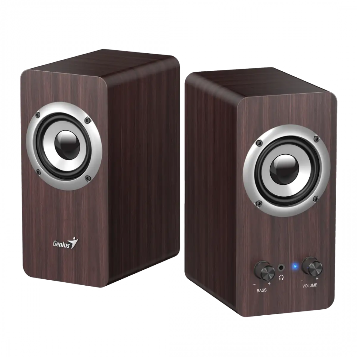 Parlante Genius Sp-Hf400 Dark Brown