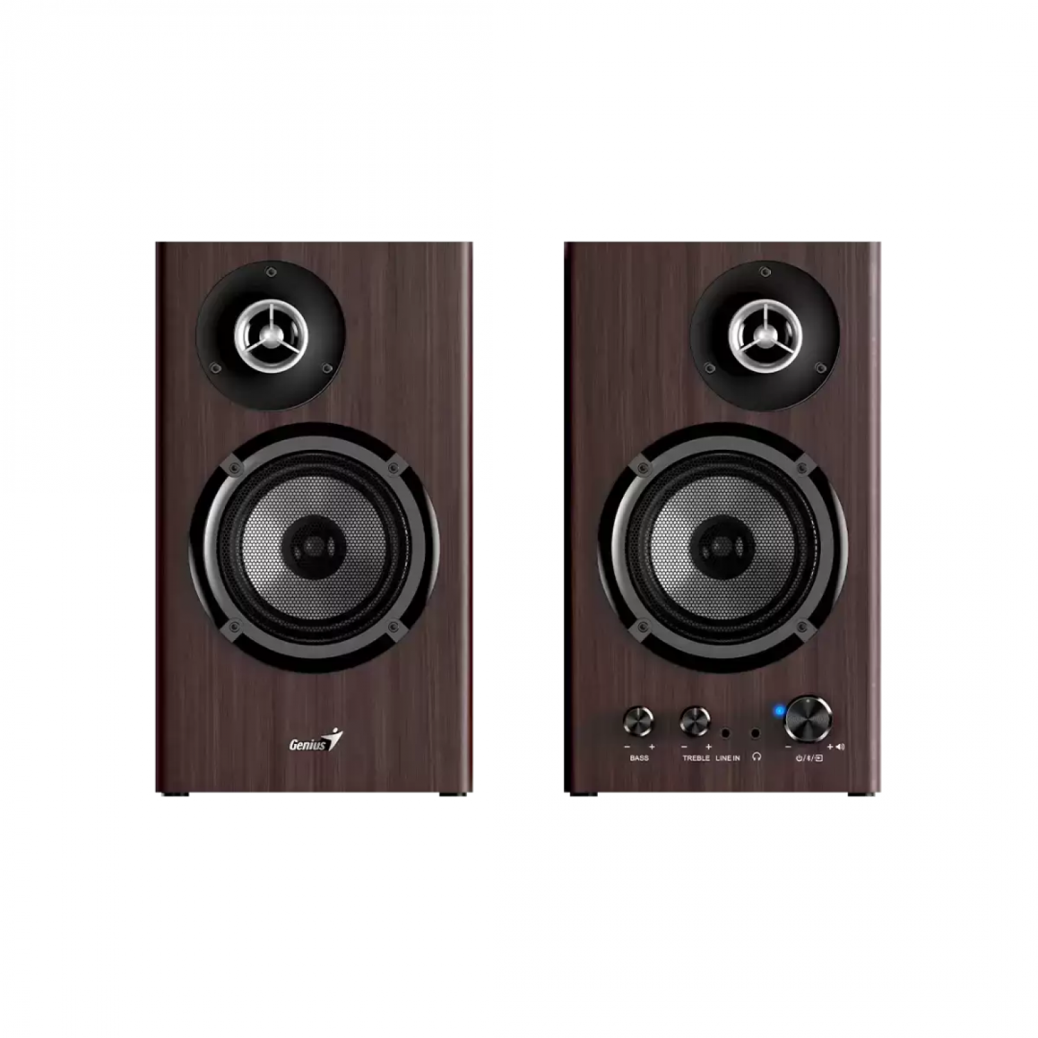 Parlante Bluetooth Genius Sp-Hf1812Bt 50W Dark Brown - Imagen 2