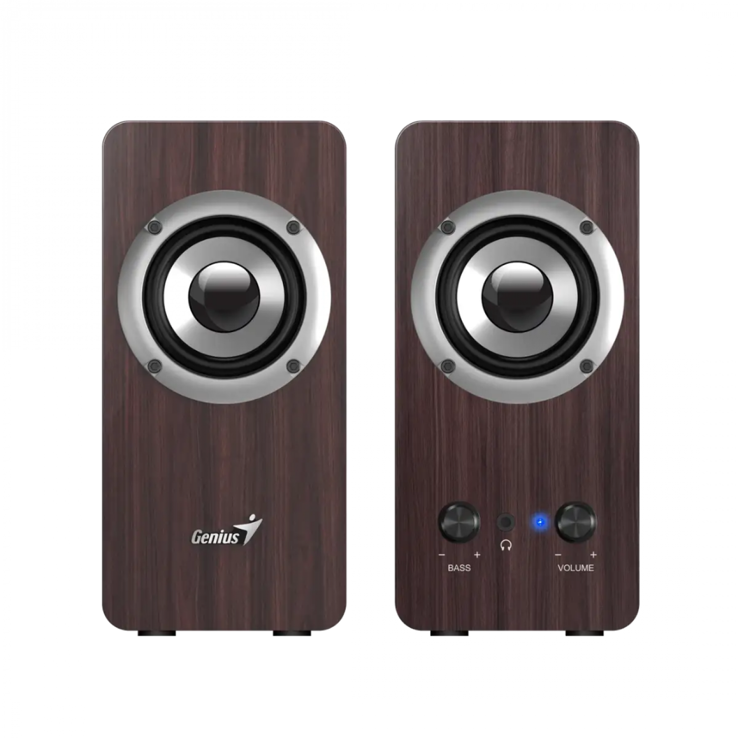 Parlante Genius Sp-Hf400 Dark Brown - Imagen 3