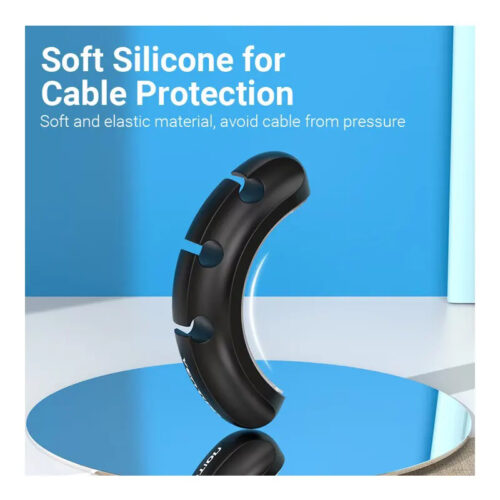 Organizador De 3 Cables Escritorio Con Adhesivo 3m Vention