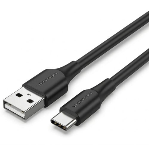 Cable Usb A Usb-c 3a 480mbps Datos Y Carga 2 m Vention Negro