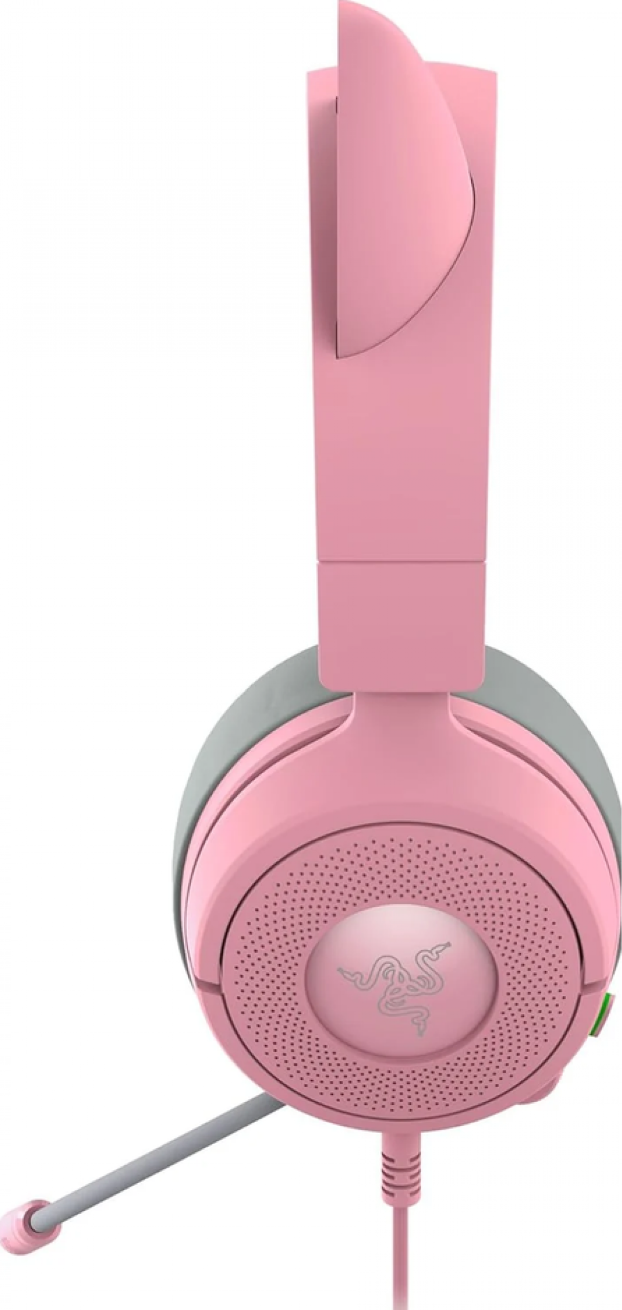 Auricular Gamer Razer Kraken Kitty V3 X Quartz Pink Analog 3.5Mm - Imagen 3