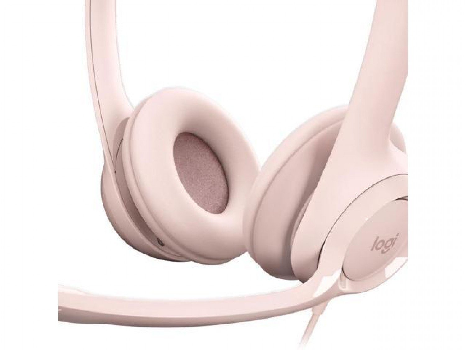 Auricular Logitech H390 Headset Rose - Imagen 3