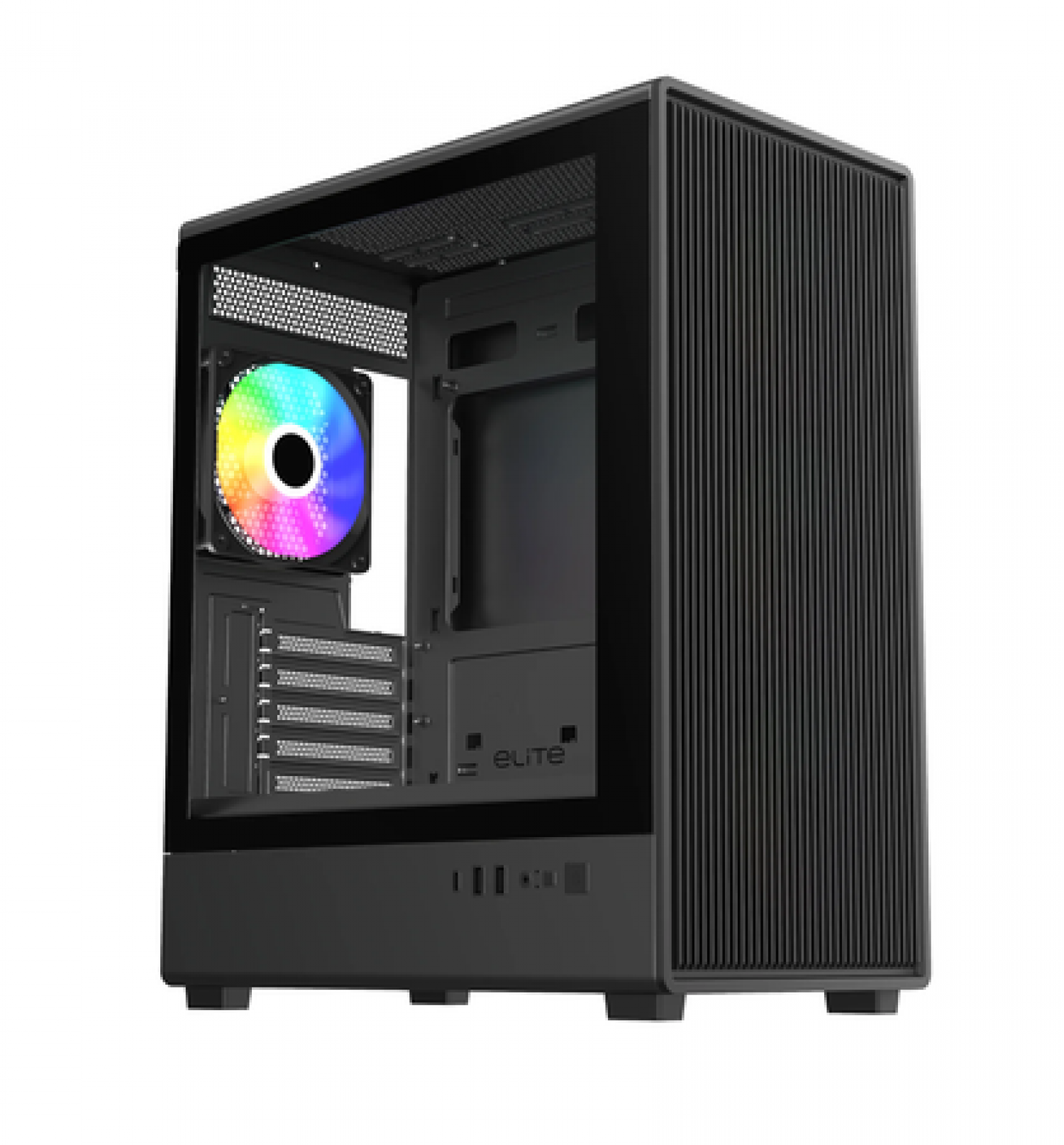Gabinete Cooler Master Elite 350 Black - Imagen 4