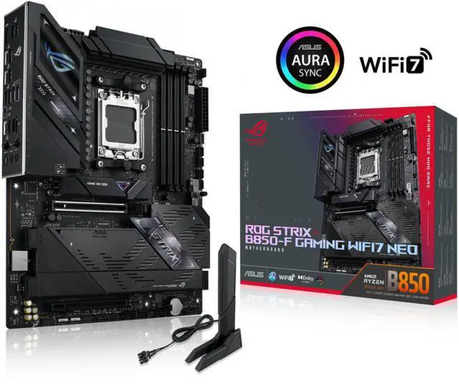 Mother Asus (Am5) Rog Strix B850-F Gaming Wifi7 Neo