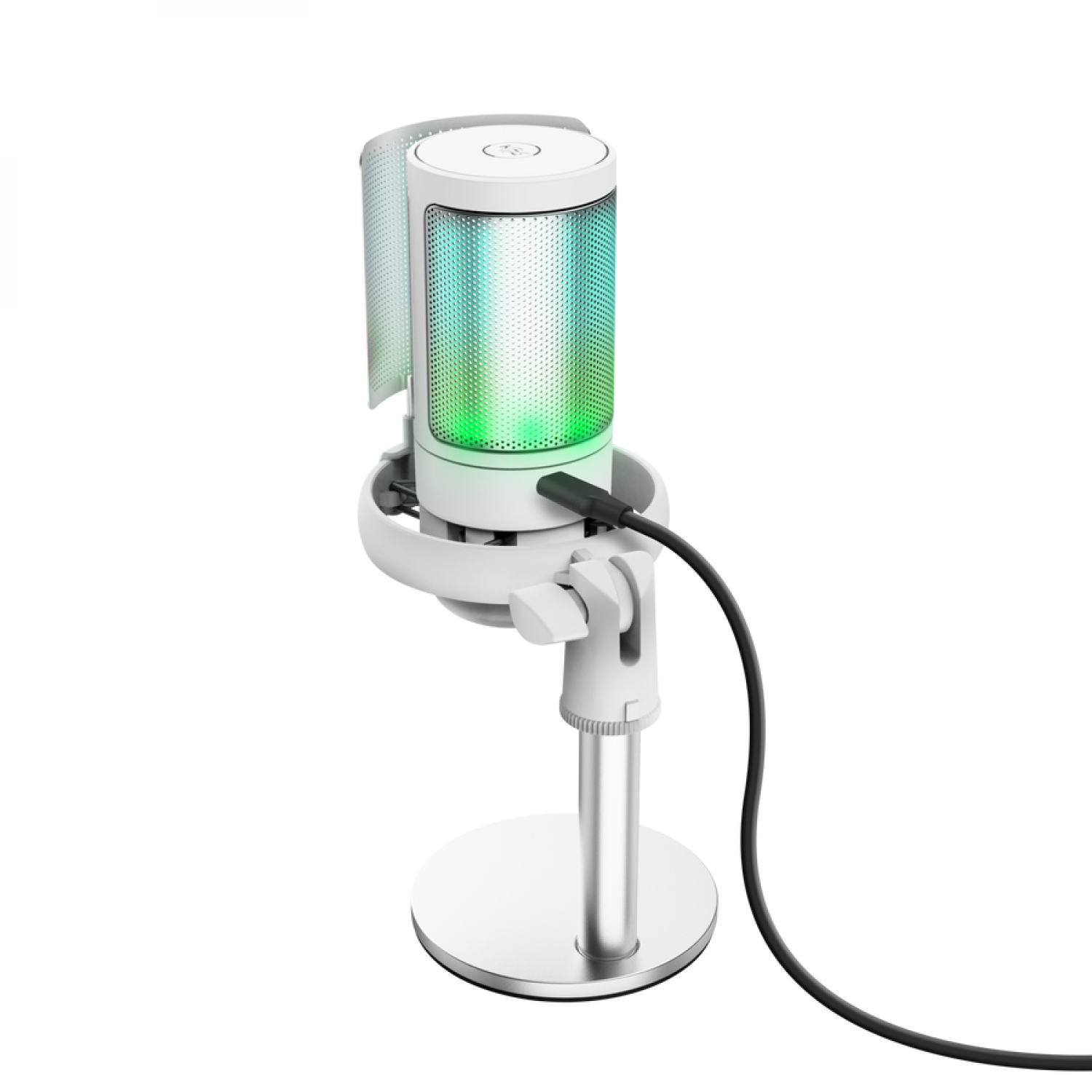 Microfono Trust Auron Usb White Gxt238W - Imagen 6