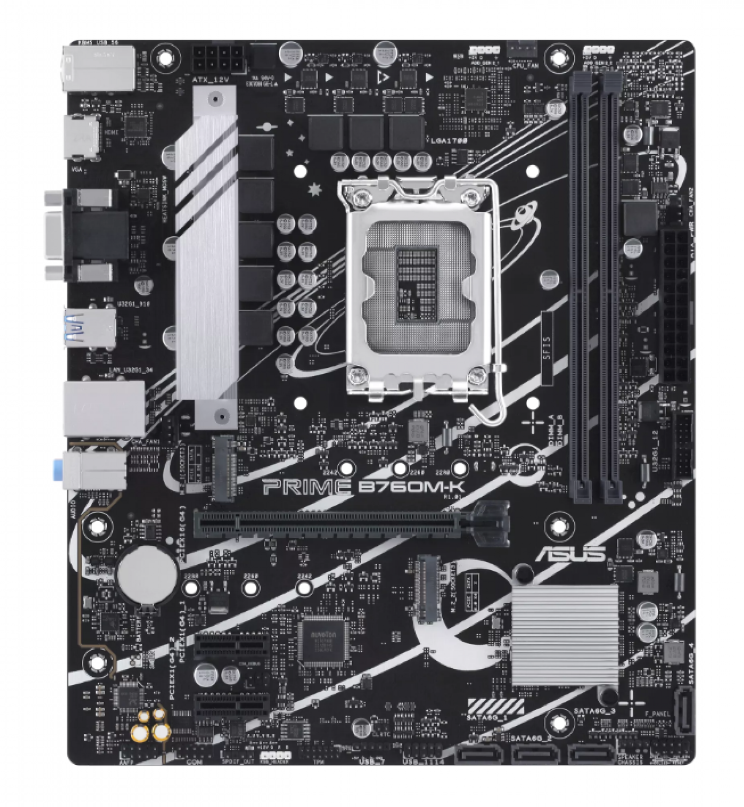 Mother Asus (Lga1700) B760M-K - Imagen 2