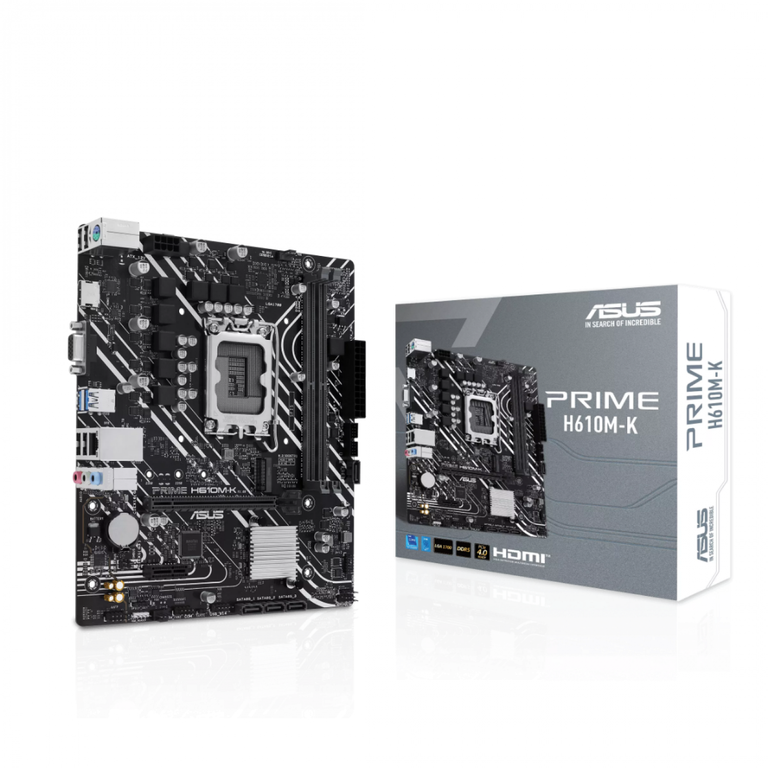 Mother Asus (Lga1700) Prime H610M-K - Imagen 2