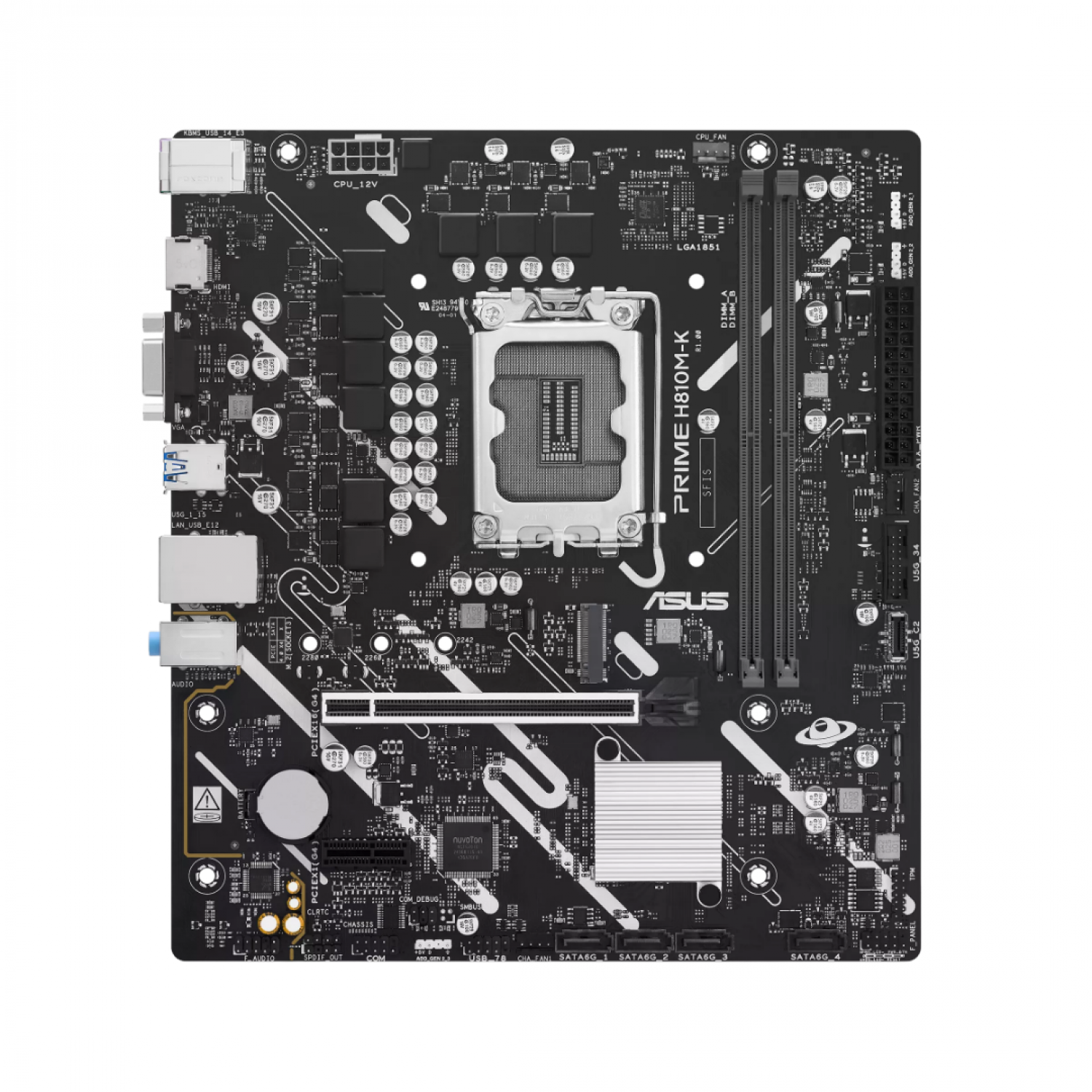Mother Asus (Lga1851) Prime H810M-K - Imagen 5