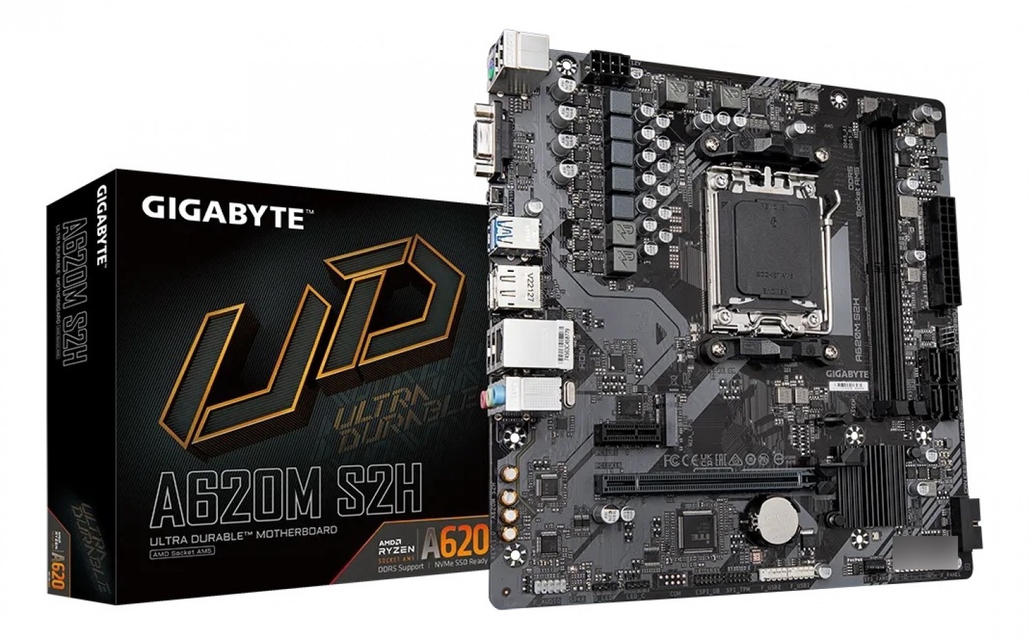 Mother Gigabyte (Am5) A620M S2H - Imagen 5
