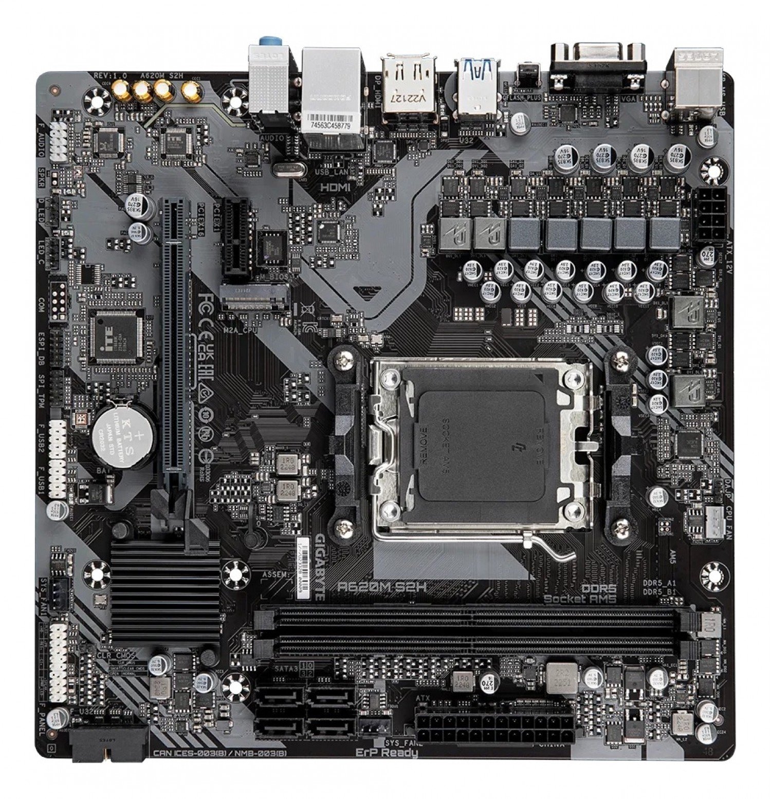Mother Gigabyte (Am5) A620M S2H - Imagen 4