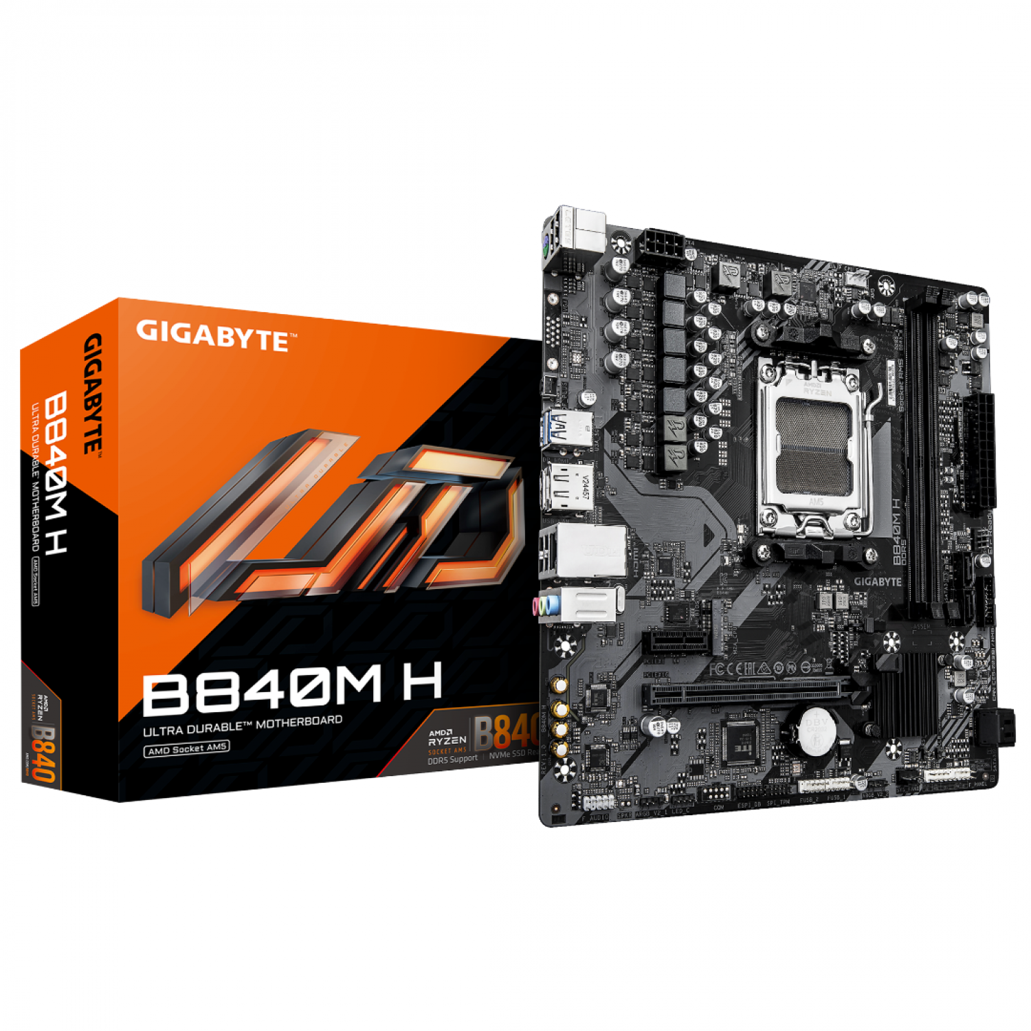 Mother Gigabyte (Am5) B840M H - Imagen 2