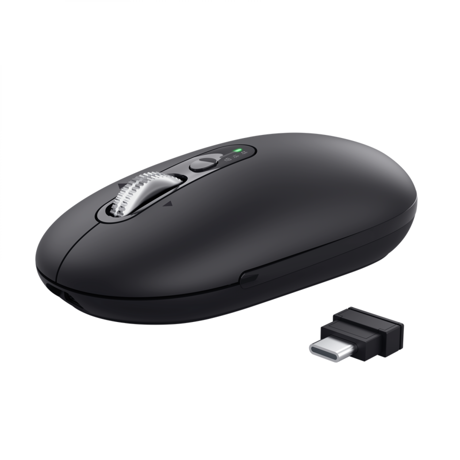 Mouse Gamer Trust Seron Hyperscroll Slim Wrls Black - Imagen 3