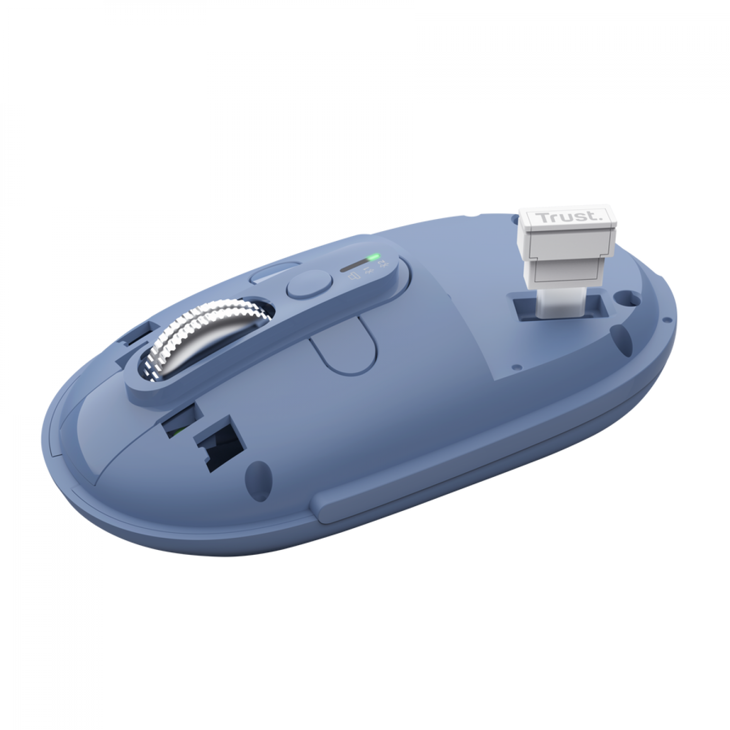 Mouse Gamer Trust Seron Hyperscroll Slim Wrls Blue - Imagen 7
