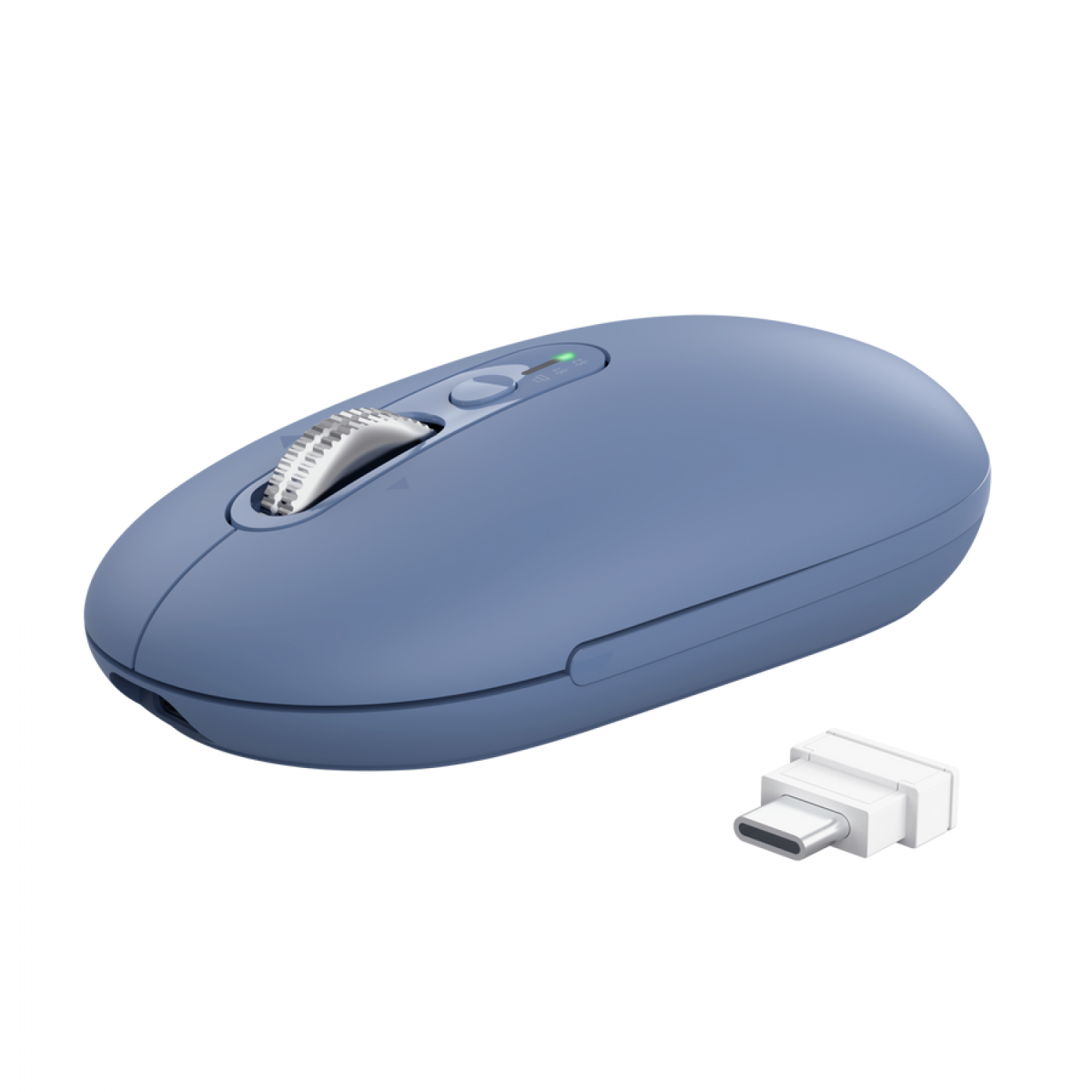 Mouse Gamer Trust Seron Hyperscroll Slim Wrls Blue - Imagen 3