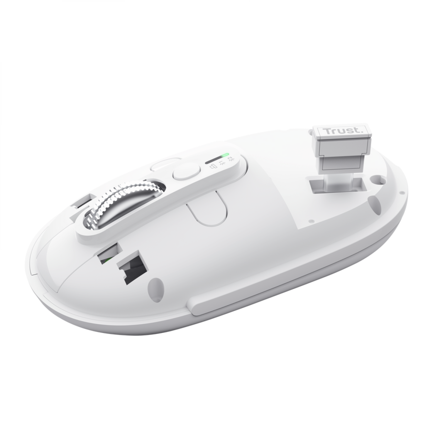 Mouse Gamer Trust Seron Hyperscroll Slim Wrls White - Imagen 2