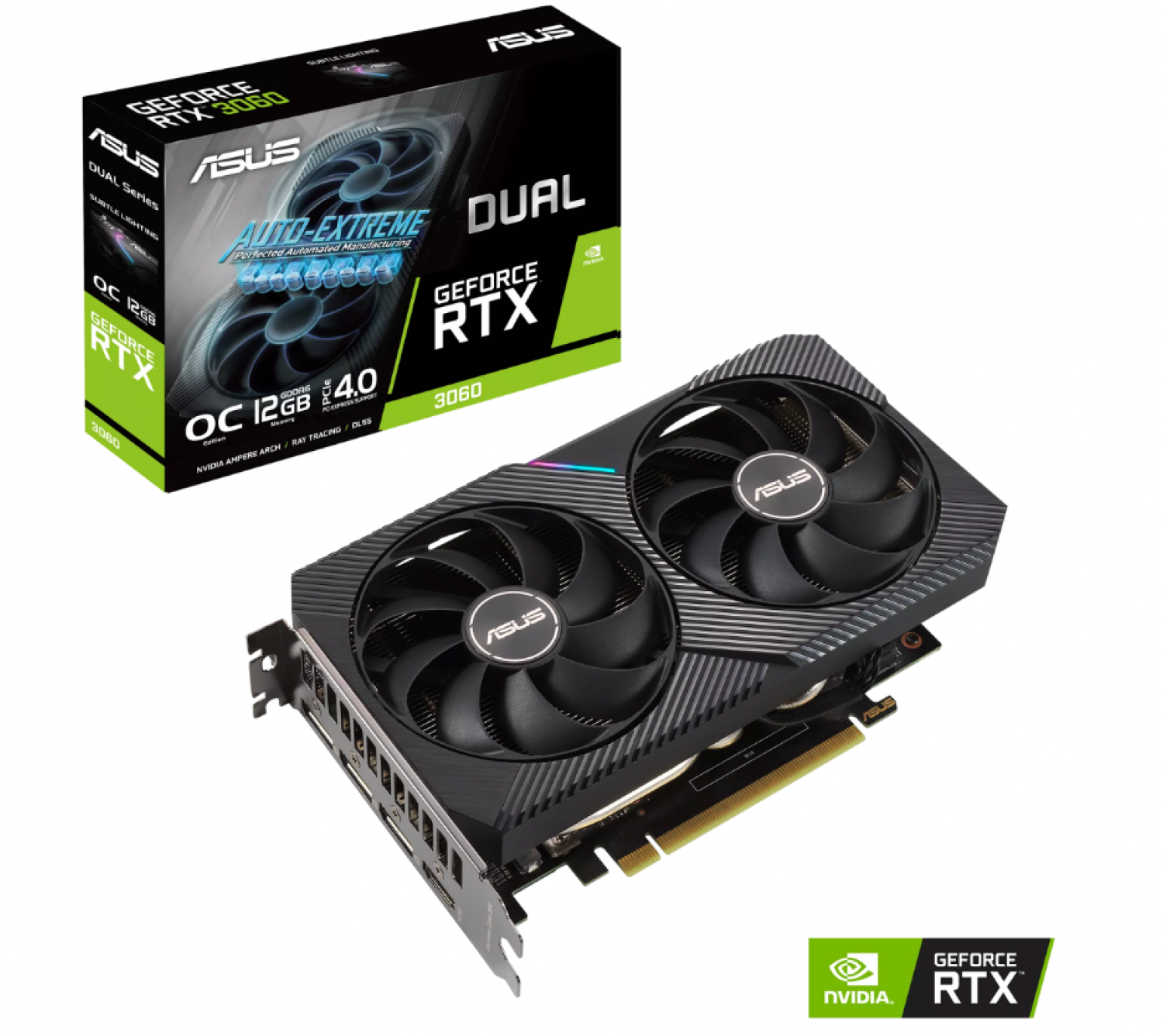 Placa De Video Asus Dual Rtx 3060 O12Gb V2 - Imagen 2