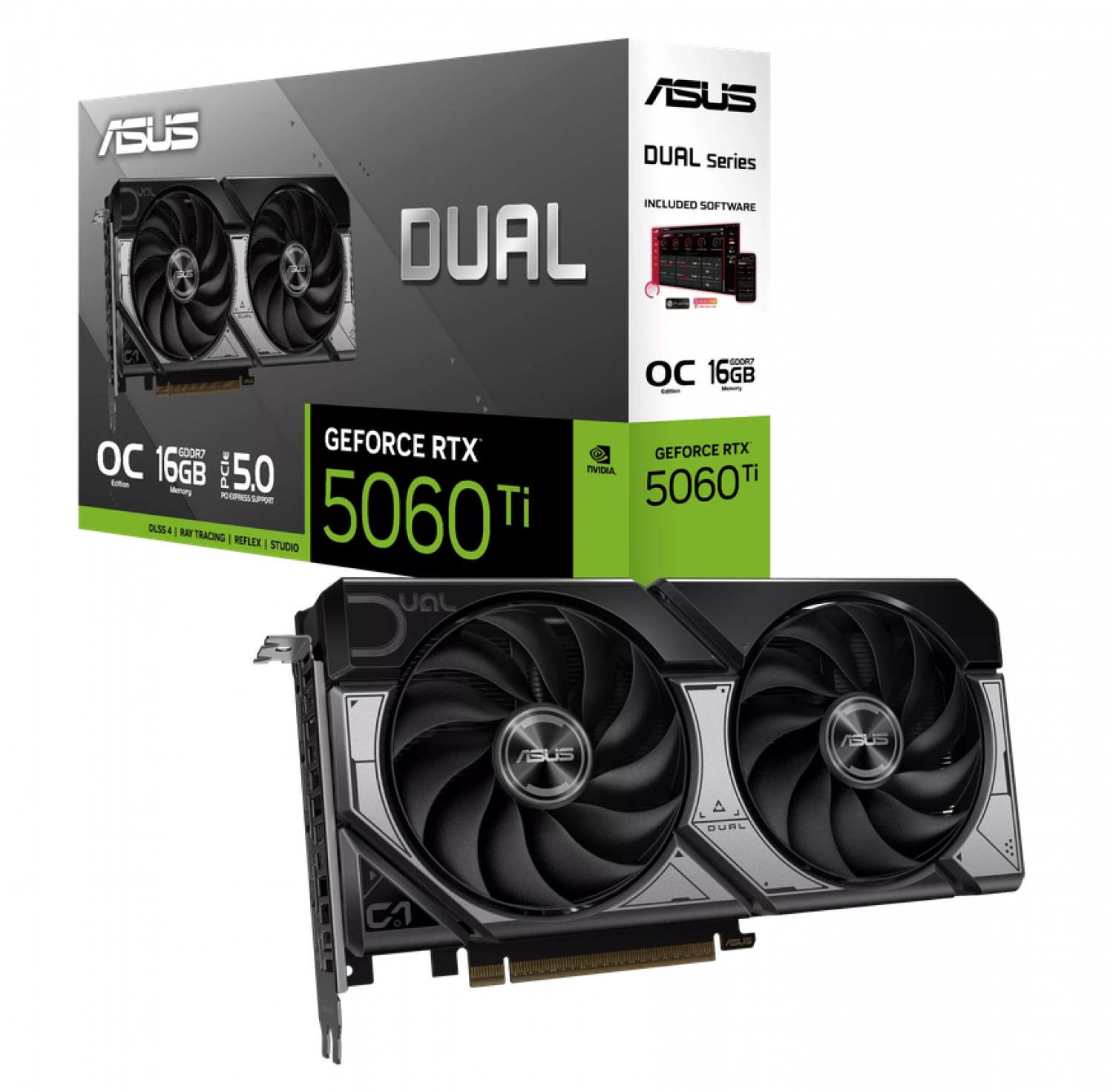 Placa De Video Asus Dual Rtx 5060Ti 16Gb Evo Oc - Imagen 2
