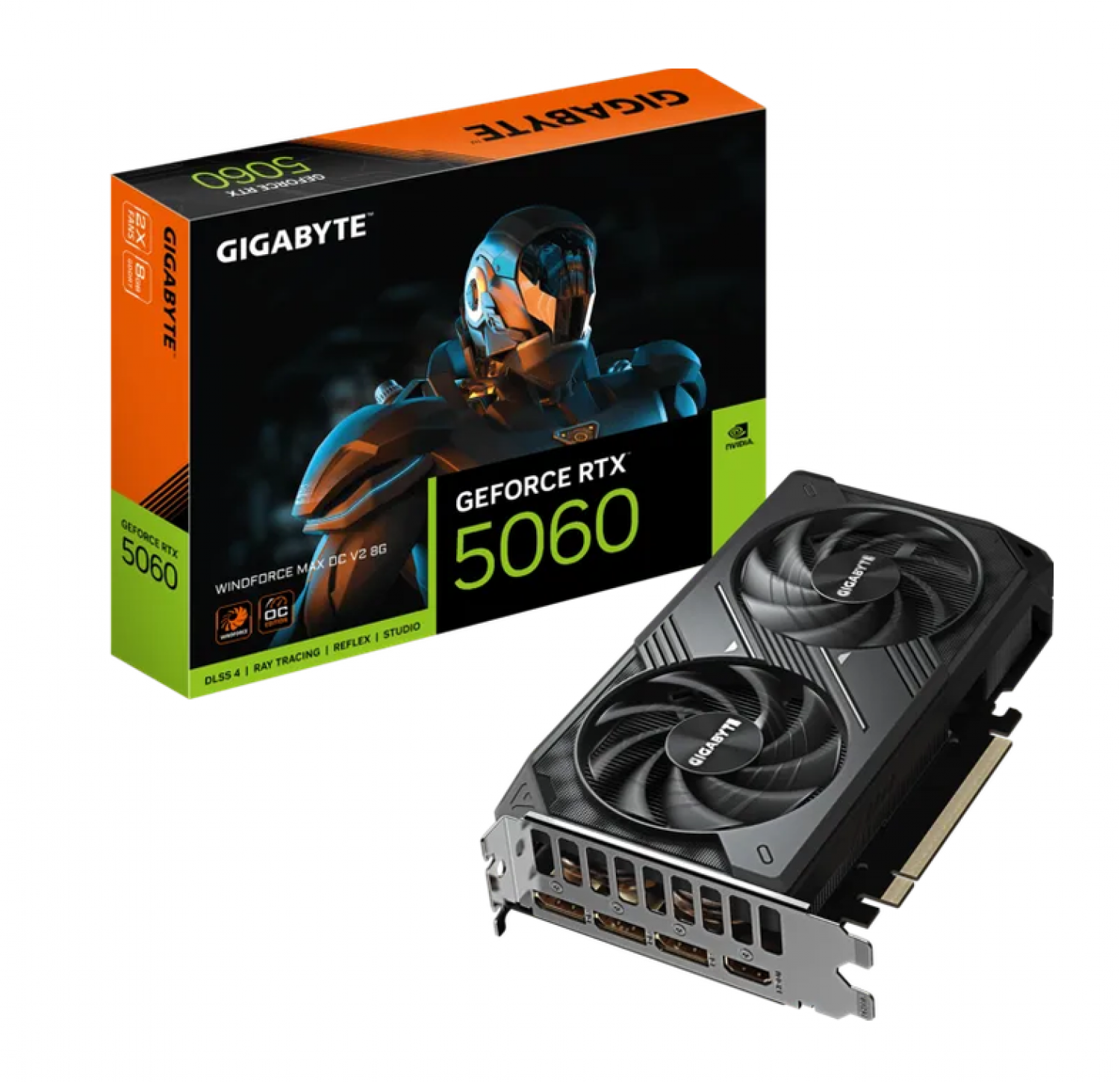 Placa De Video Gigabyte Rtx 5060 Wf2 Max Oc V2 8G - Imagen 2