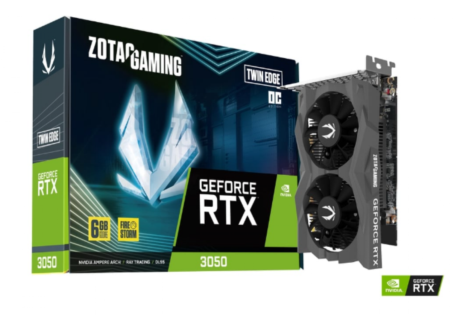 Placa De Video Zotac Rtx 3050 6Gb Twin Edge Oc - Imagen 2