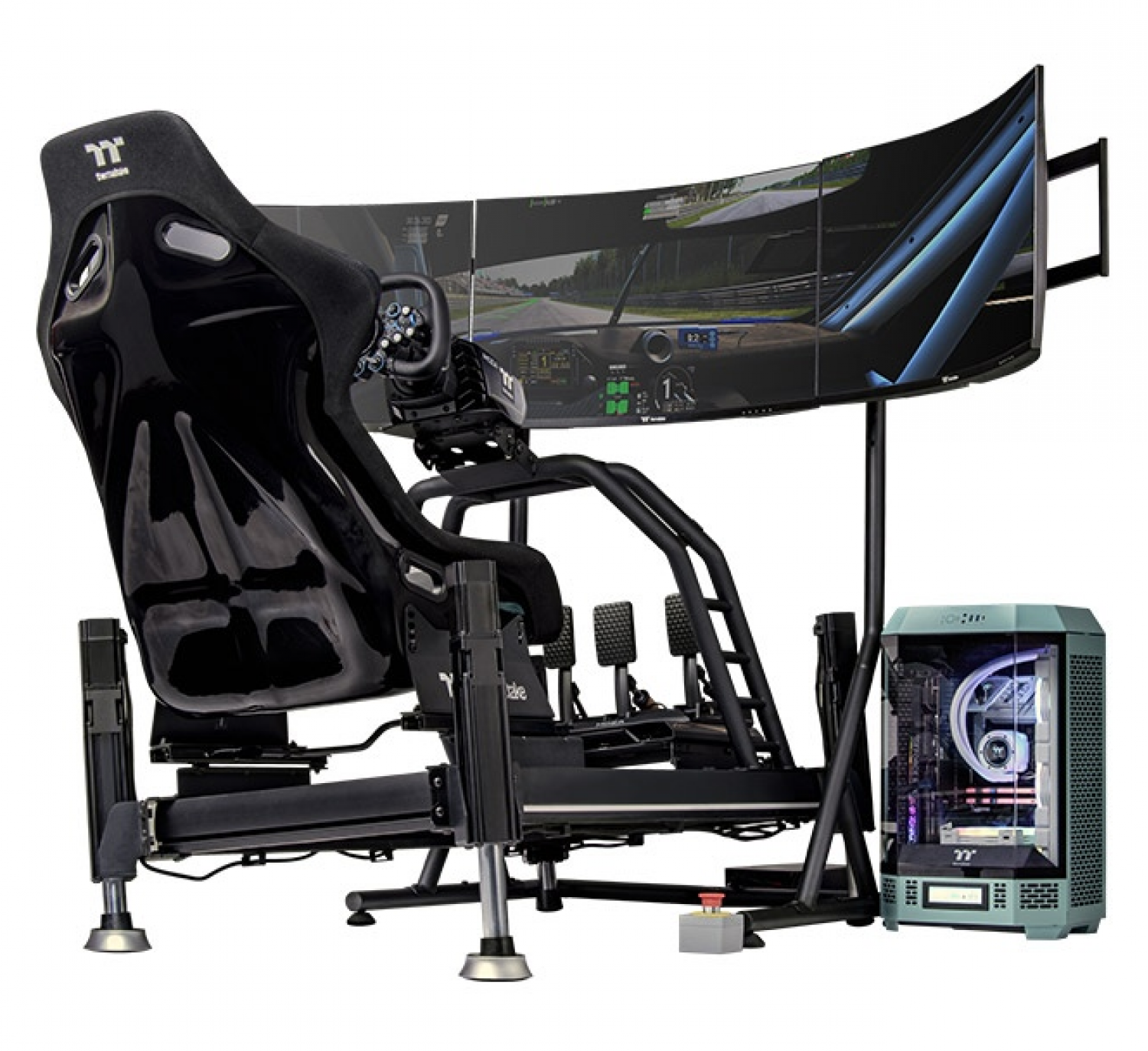 Simulador Thermaltake Sistema De Movimiento 3Dof Simtools Gr500 - Imagen 6