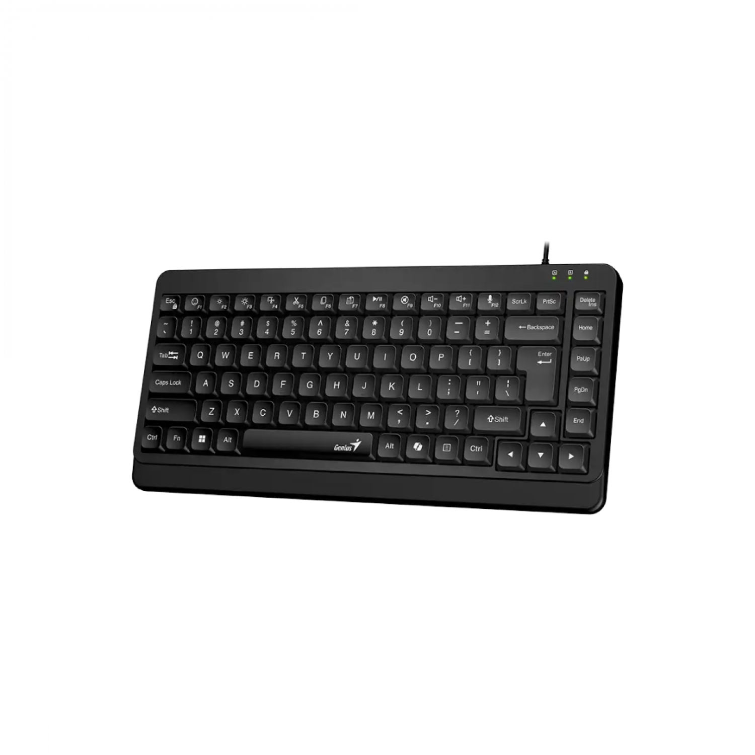 Teclado Usb Genius Luxemate 109 Mini Black
