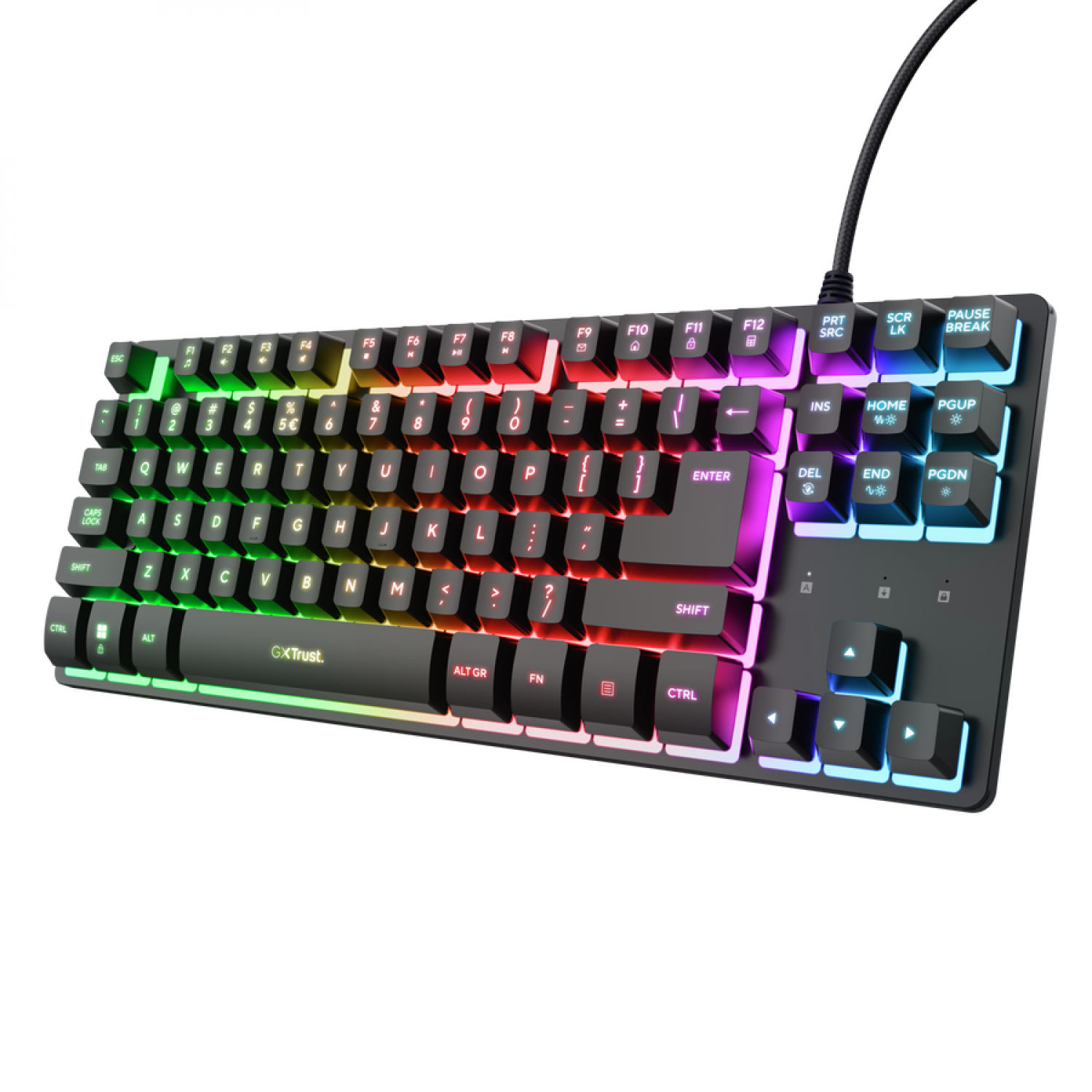 Teclado Trust Thado Tkl Black Es Gxt833 - Imagen 2