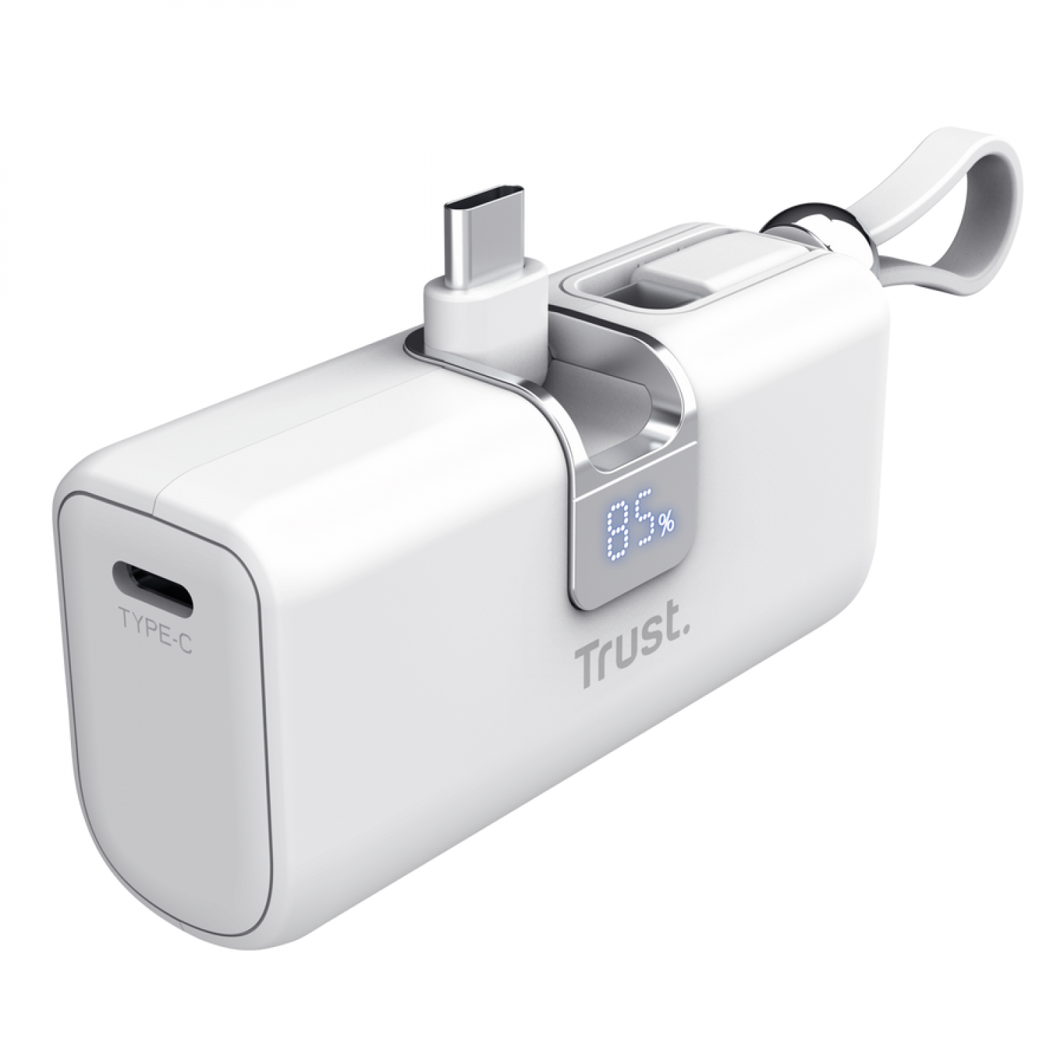 Trust Powerbank Pacto 5000 Pd Pocket White - Imagen 3