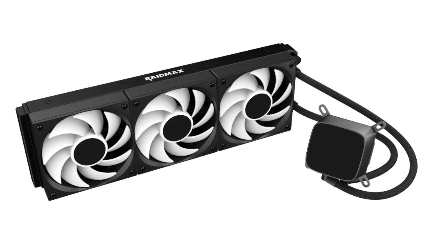 Water Cooler Cpu Raidmax Digital Ld360 Argb Black - Imagen 4