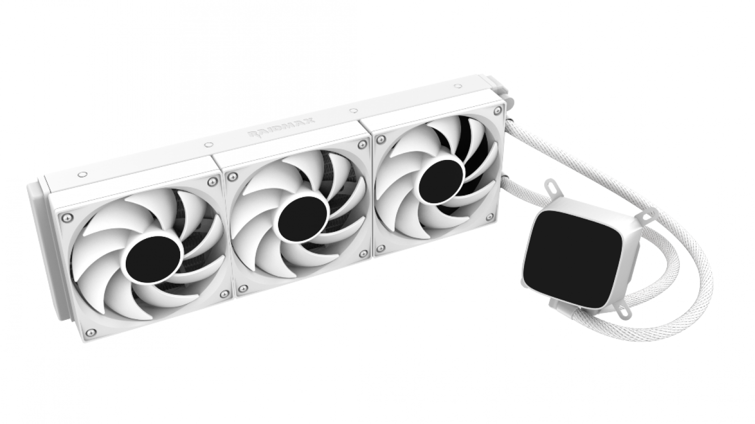 Water Cooler Cpu Raidmax Digital Ld360 Argb White - Imagen 4