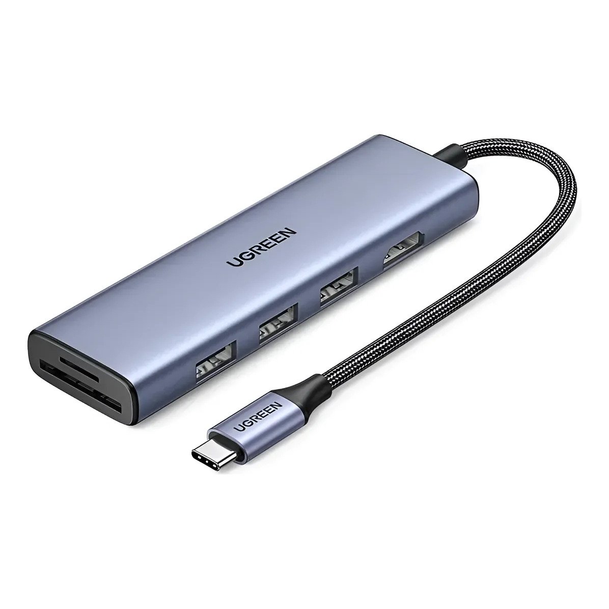 Hub Multipuerto 6 En 1 Ugreen 20956A USB-C
