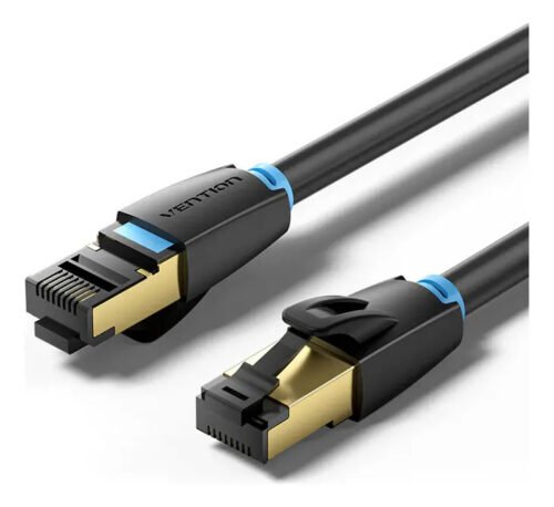 Cable De Red Cat8 Blindado 1 M Patch Cord Sstp Rj45 -  Ikabf
