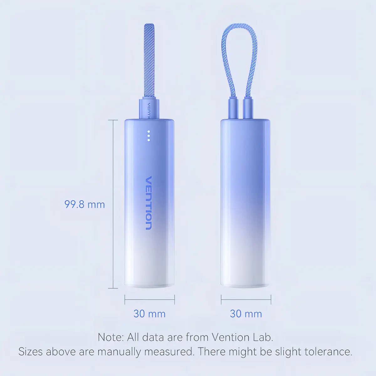 Powerbank Portátil Vention FHW 5000mAh 20W - Imagen 8