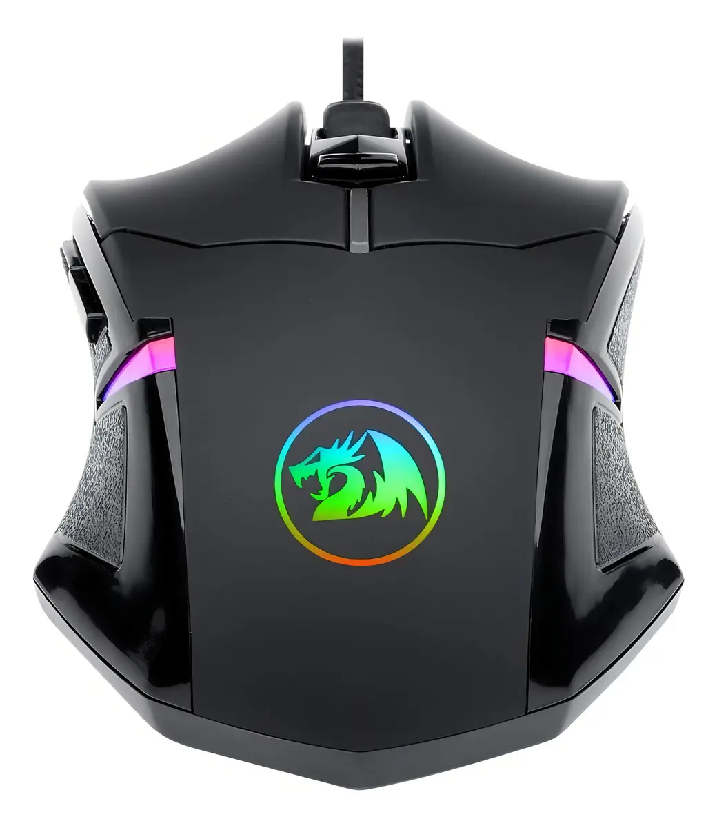 Mouse Gamer Redragon Centrophorus2 M601-RGB Black - Imagen 2