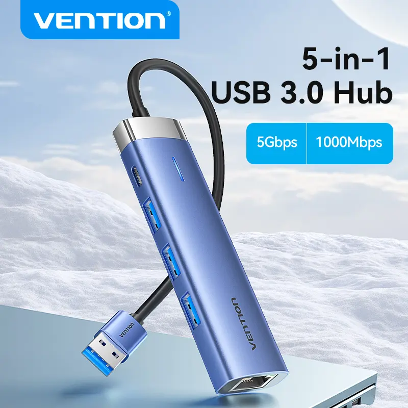 Hub USB 3.0 5 en 1 Vention TGFSB - Imagen 3