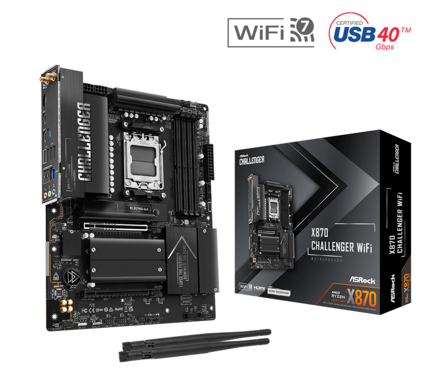 Mother Asrock (Am5) X870 Challenger Wifi