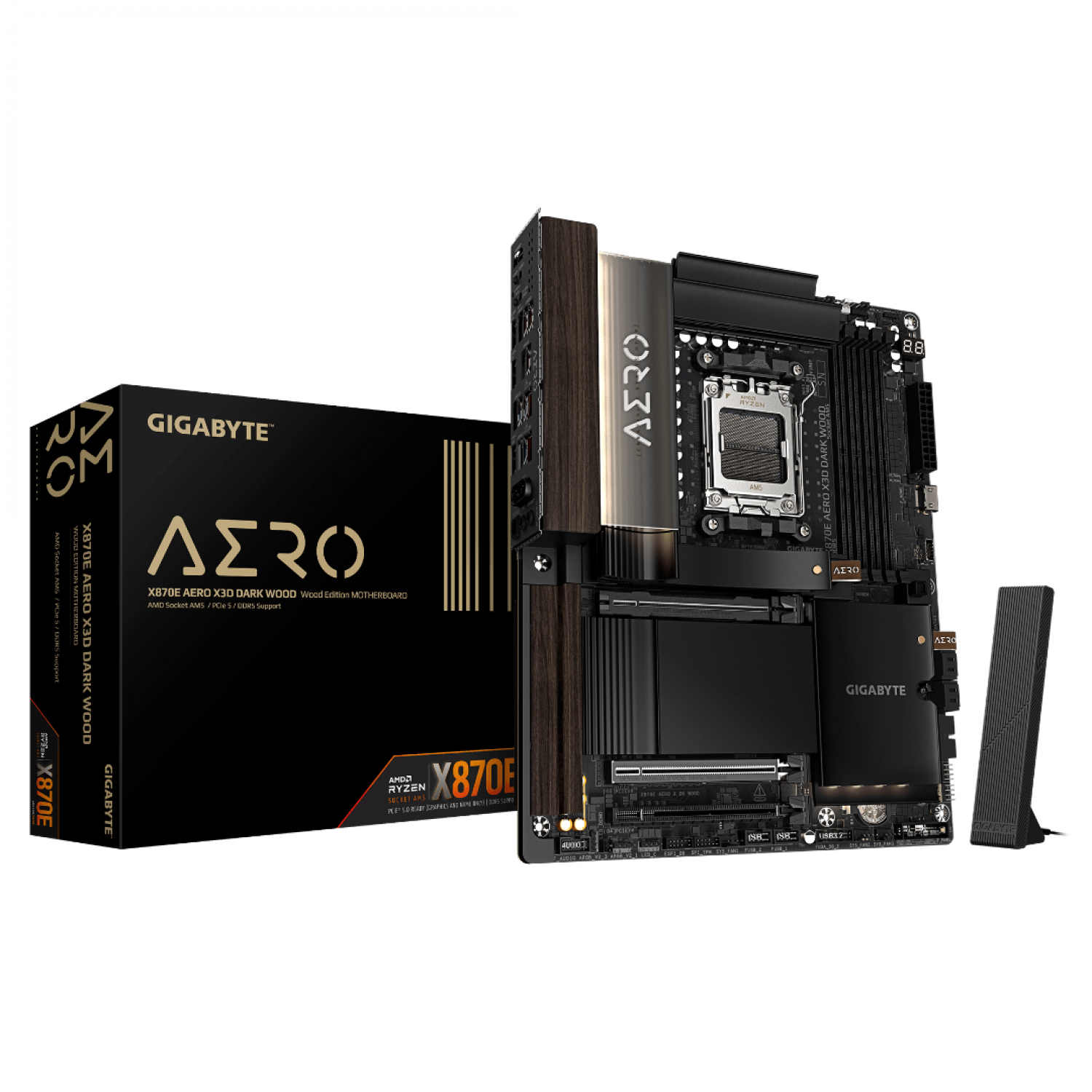 Mother Gigabyte (Am5) X870E Aero X Dark Wood