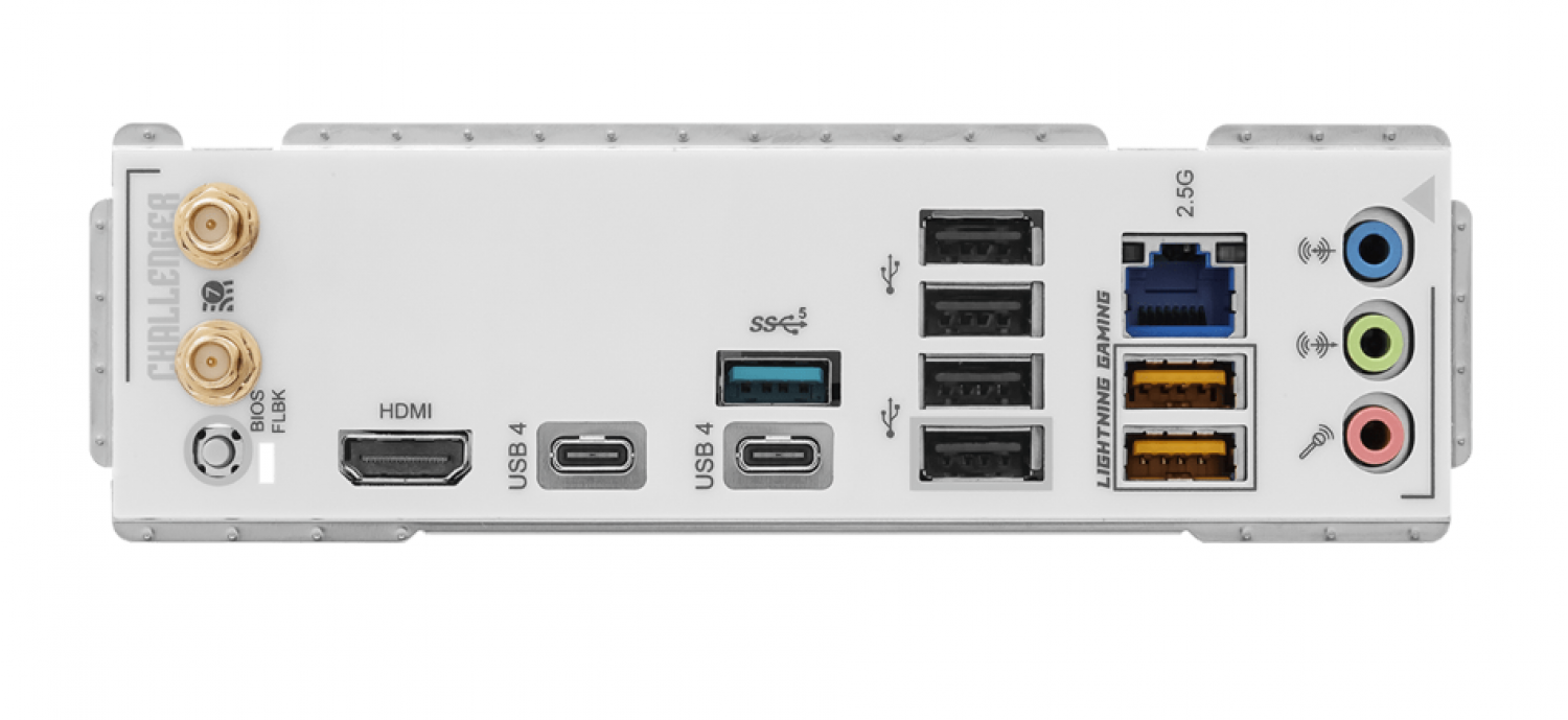 Mother Asrock (Am5) X870 Challenger Wifi White - Imagen 4